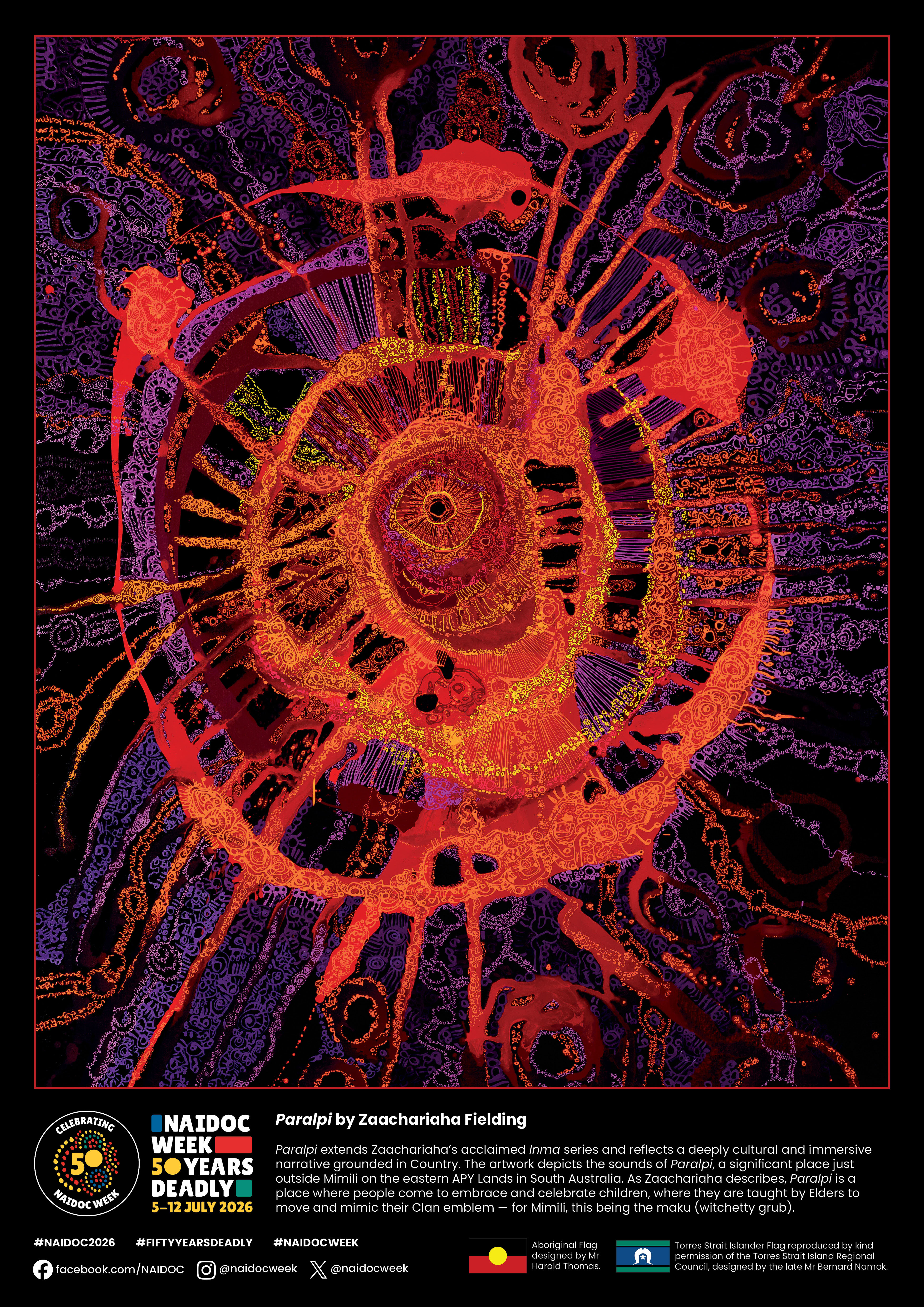 NAIDOC 2026 Official Poster A3 Portrait