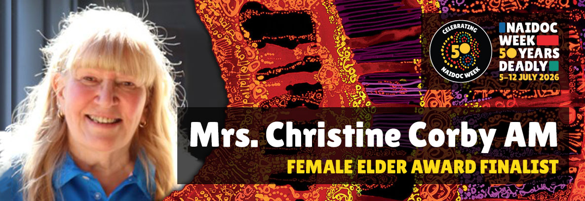 Mrs Christine Corby AM, Female Elder Award finalist