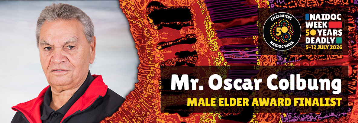 Oscar Colbung, Male Elder Award finalist
