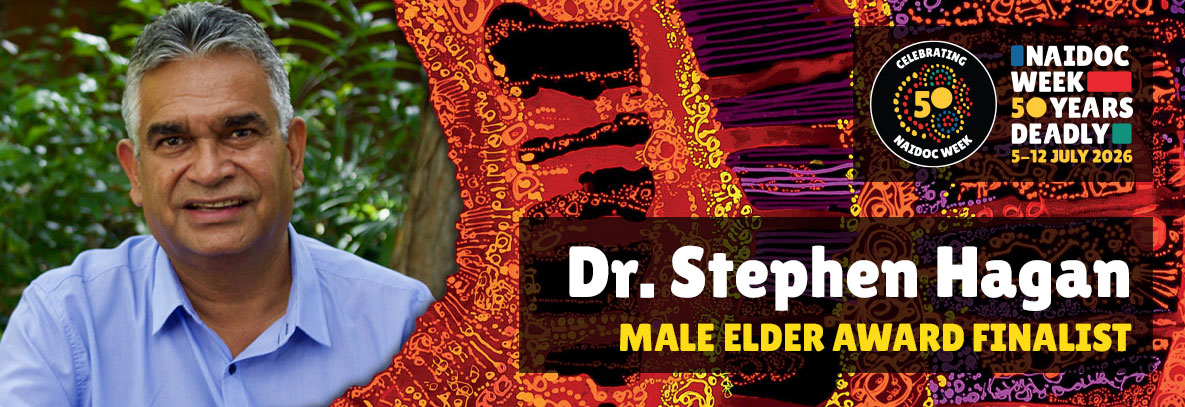 Stephen Hagan, Male Elder Award finalist